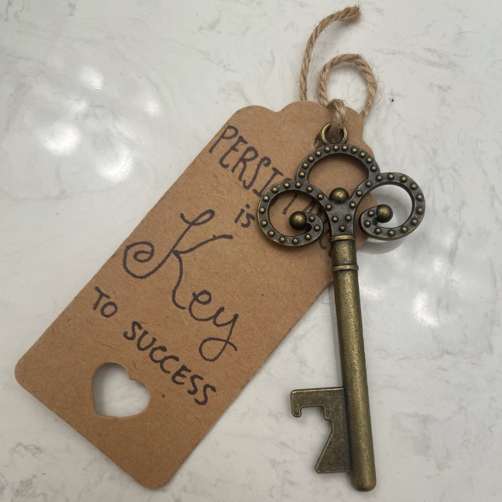 Persistance is the key 🔑 to success gift